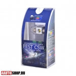  DLED Светодиодная автолампа C5W FEST 1 LED CREE 31мм Mirror с обманкой (2шт.)